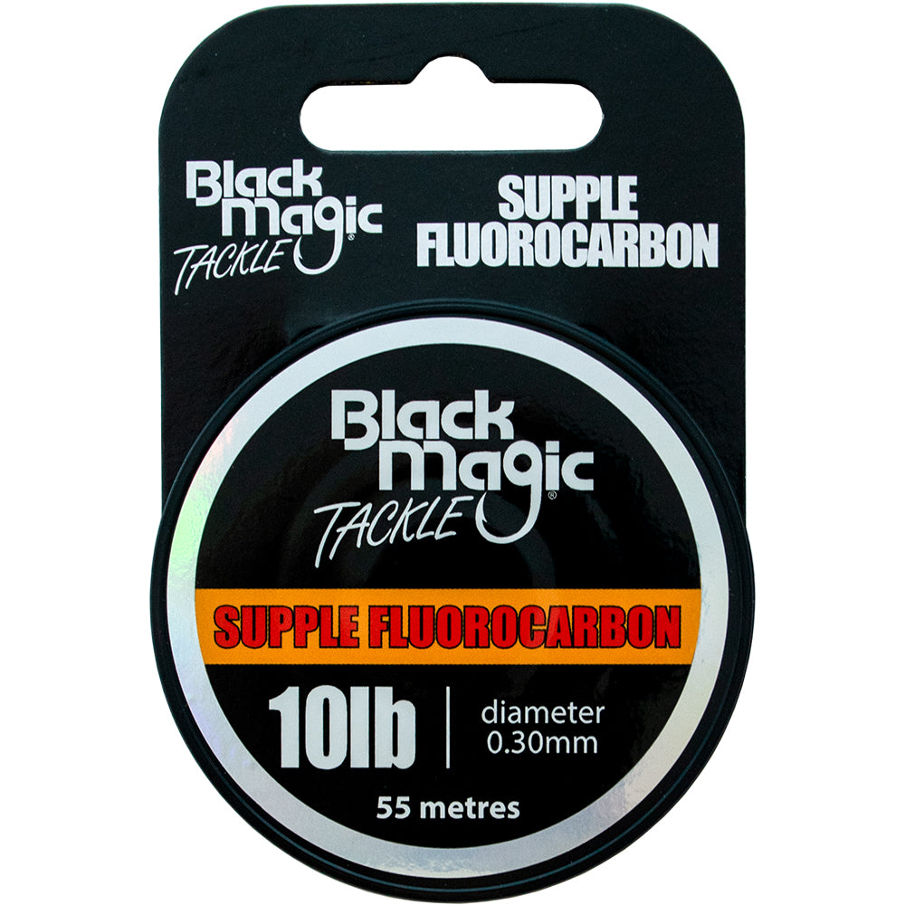 Black Magic Supple Fluorocarbon - Sportinglife Turangi